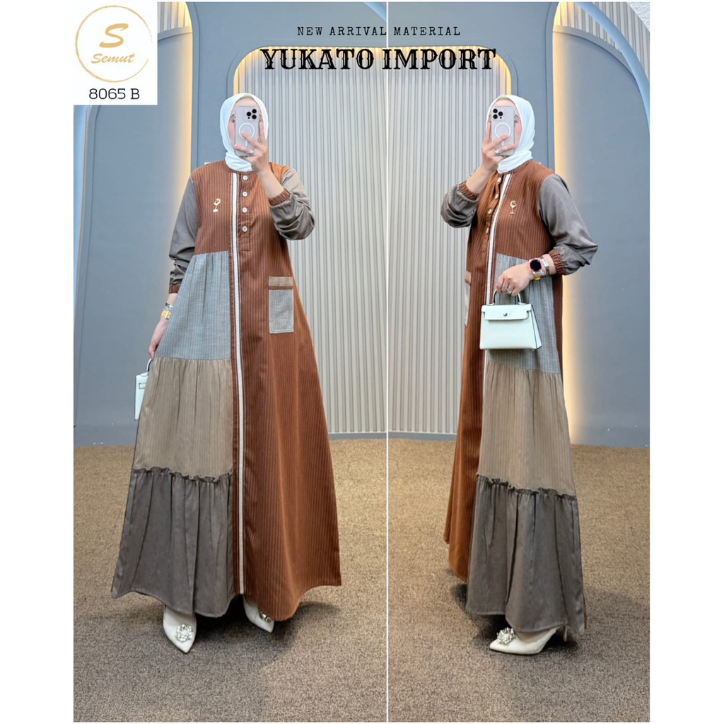 gamis amanda syaina by smut terbaruu