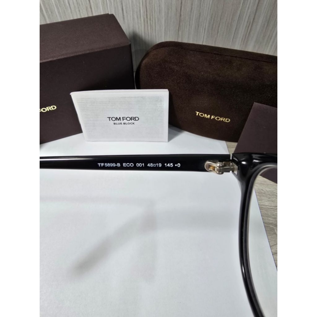 kacamata Tom Ford TF5899 hitam original