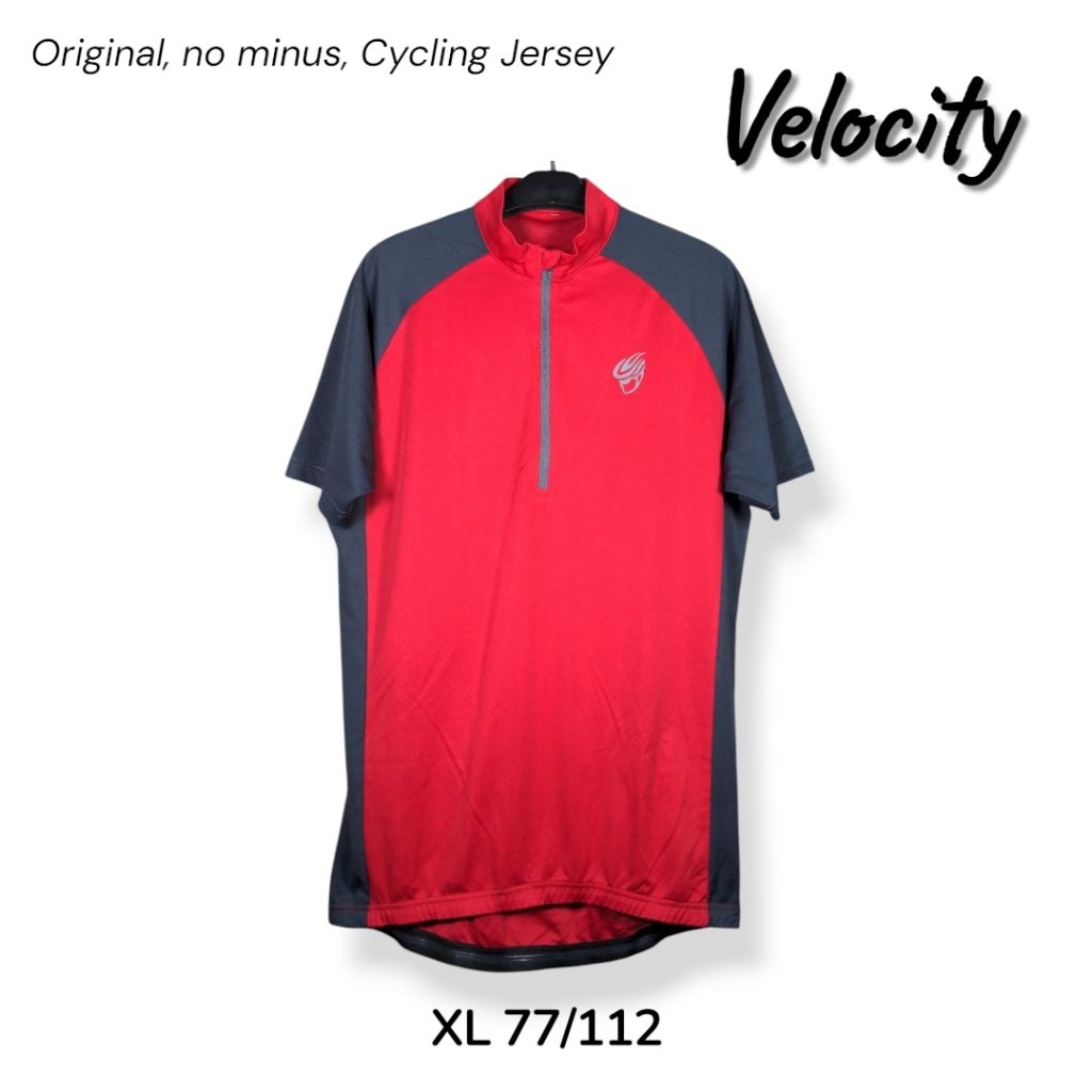 Velocity Jersey Cycling Sepeda Gowes Size XL Original