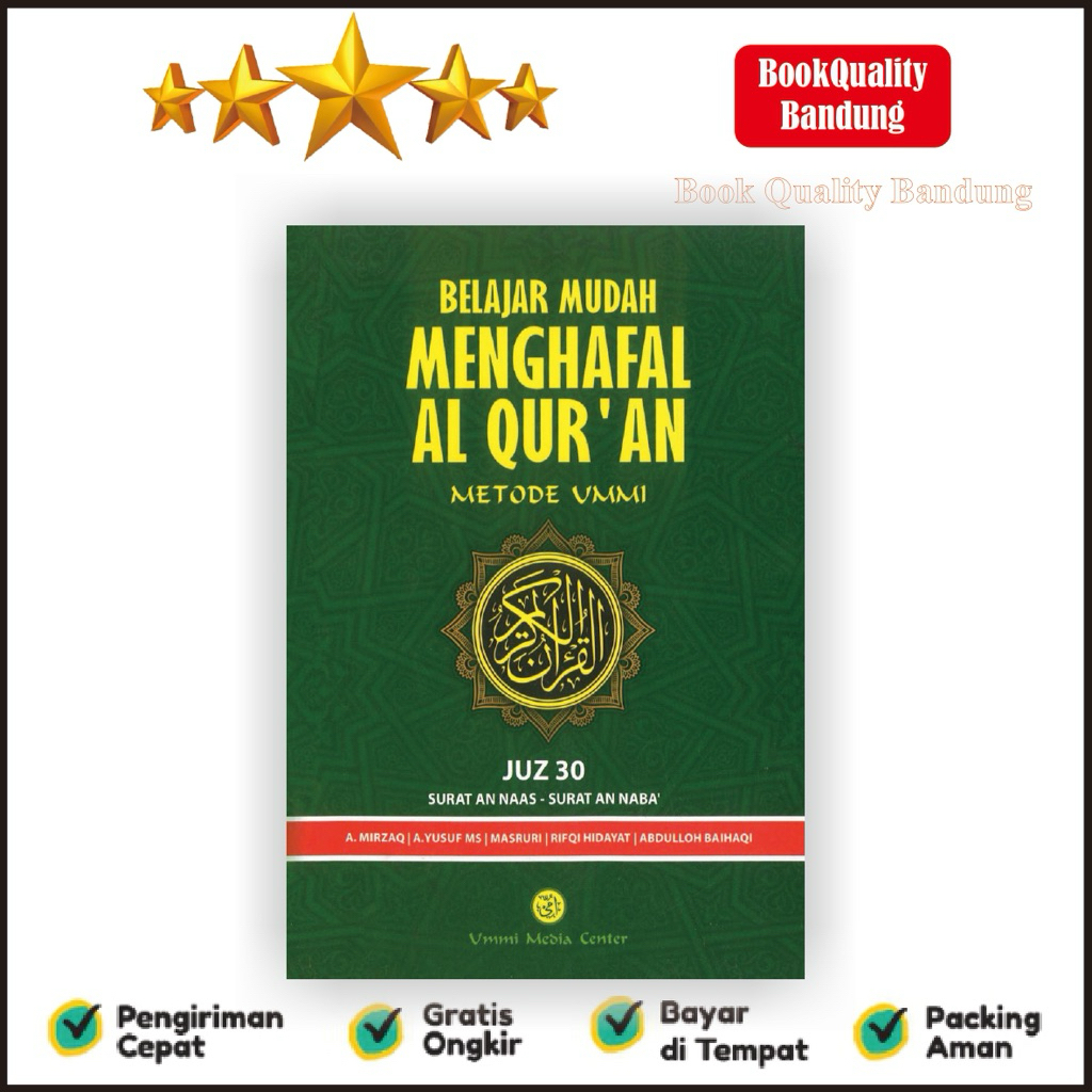 Buku cara cepat Menghapal alquran Metode ummi Juz 30