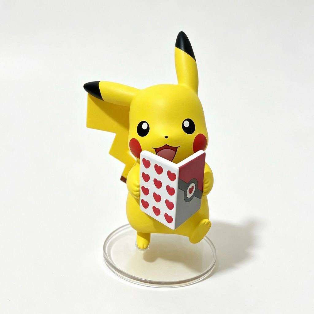 Figur Pikachu Baca Buku Lucu Pokemon Pikachu Love Book Pajangan Meja Koleksi Hadiah Anak