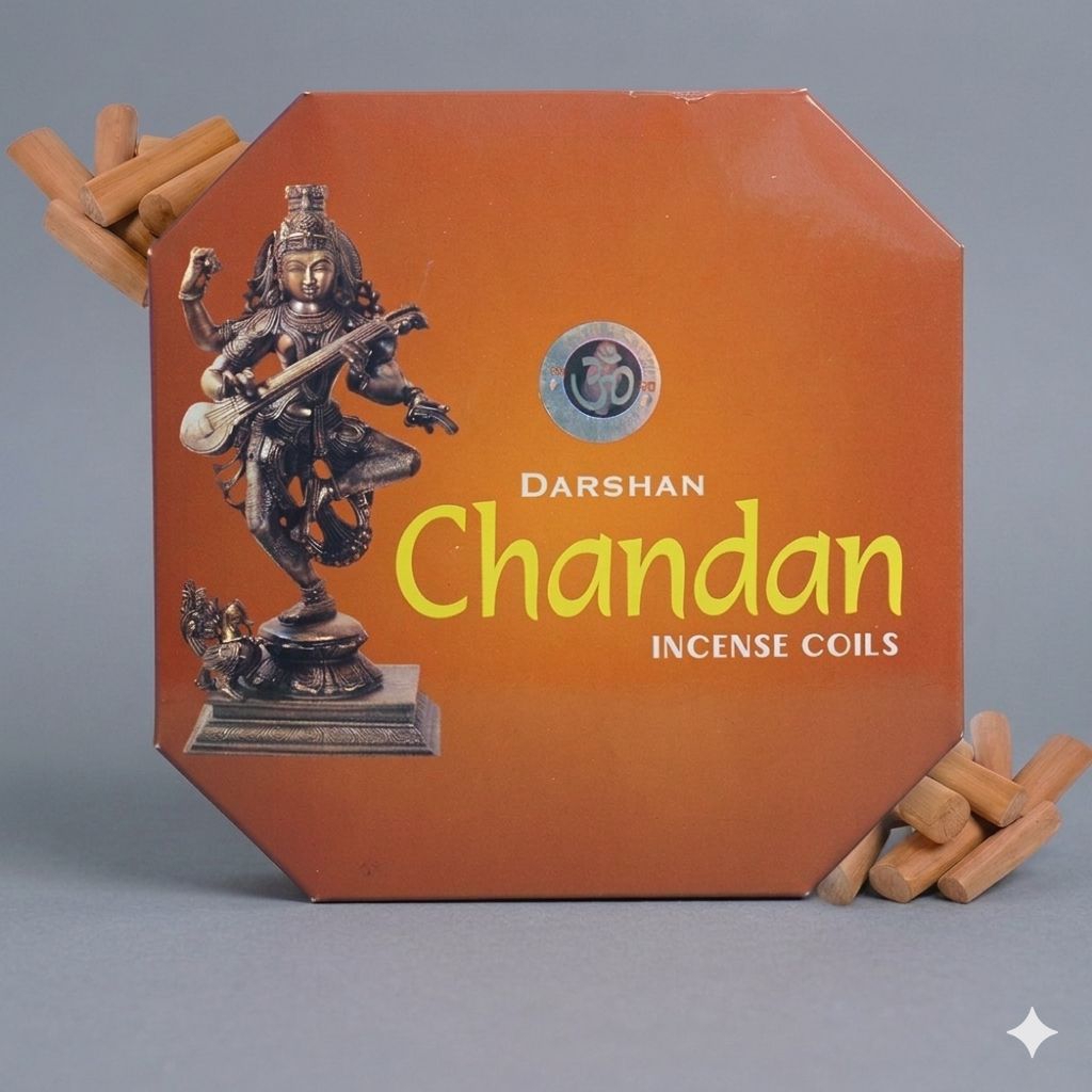 Dupa India Aromatherapi Coil - Darshan Chandan