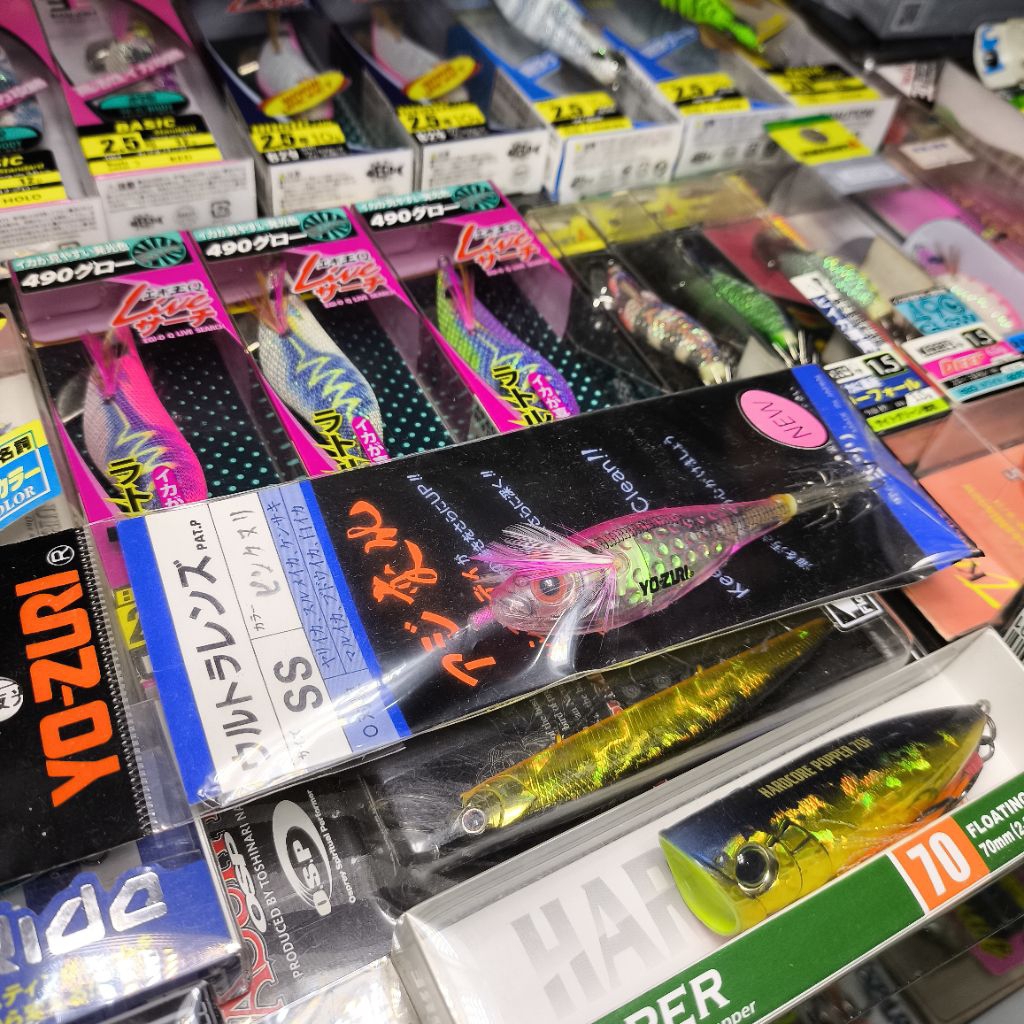 Yozuri Ultra Lens SS Made In Japan Original Umpan Cumi Squid Jig
