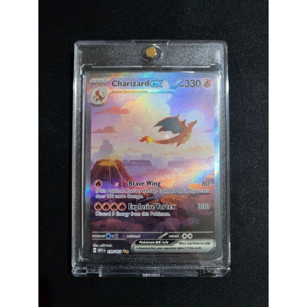 kartu pokemon charizard 151 sar/sir english NM pokemon scarlet violet