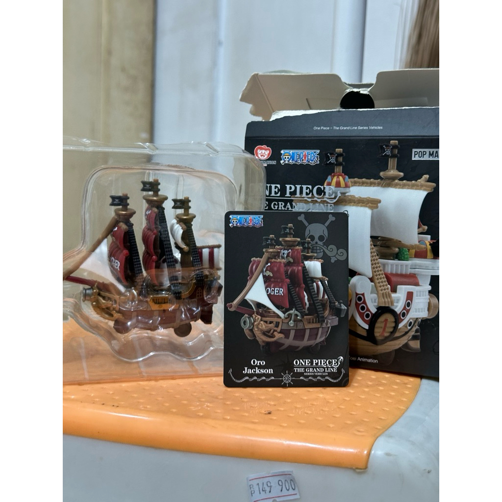 pop mart one piece grandship collection oro jackson kapal roger