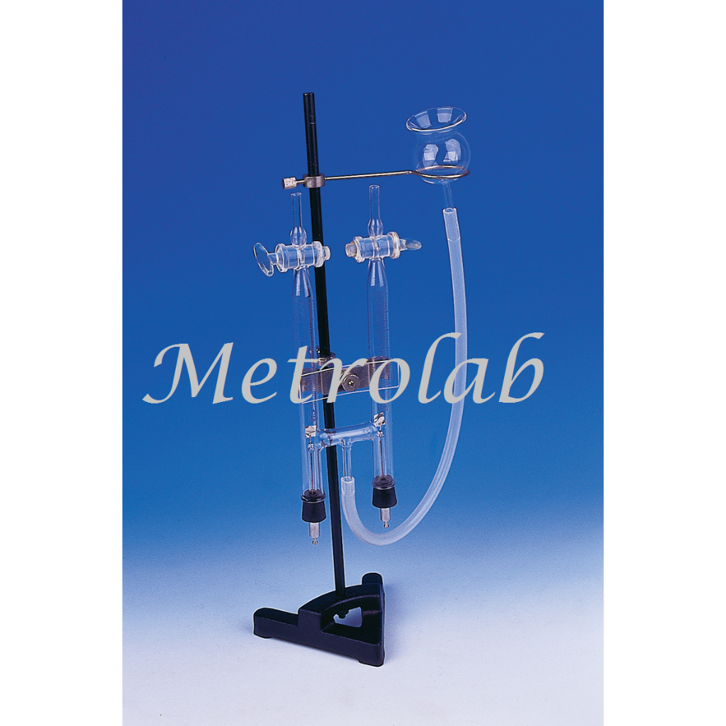 Voltameter Hoffmann | Alat Laboratorium Kimia - Elektrolisis | Pudak