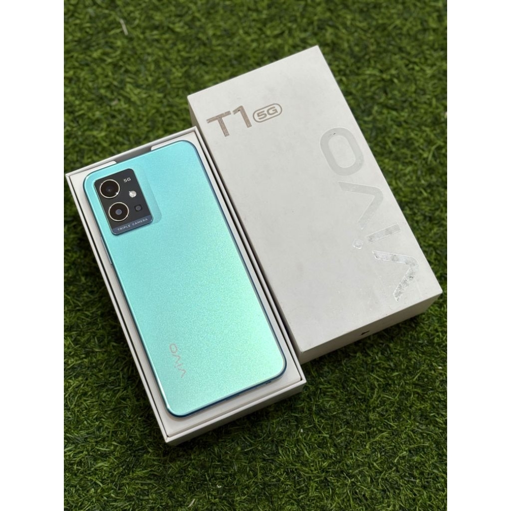 VIVO T1 5G 8/256GB SECOND LENGKAP NOMINUS RESMI INDONESIA