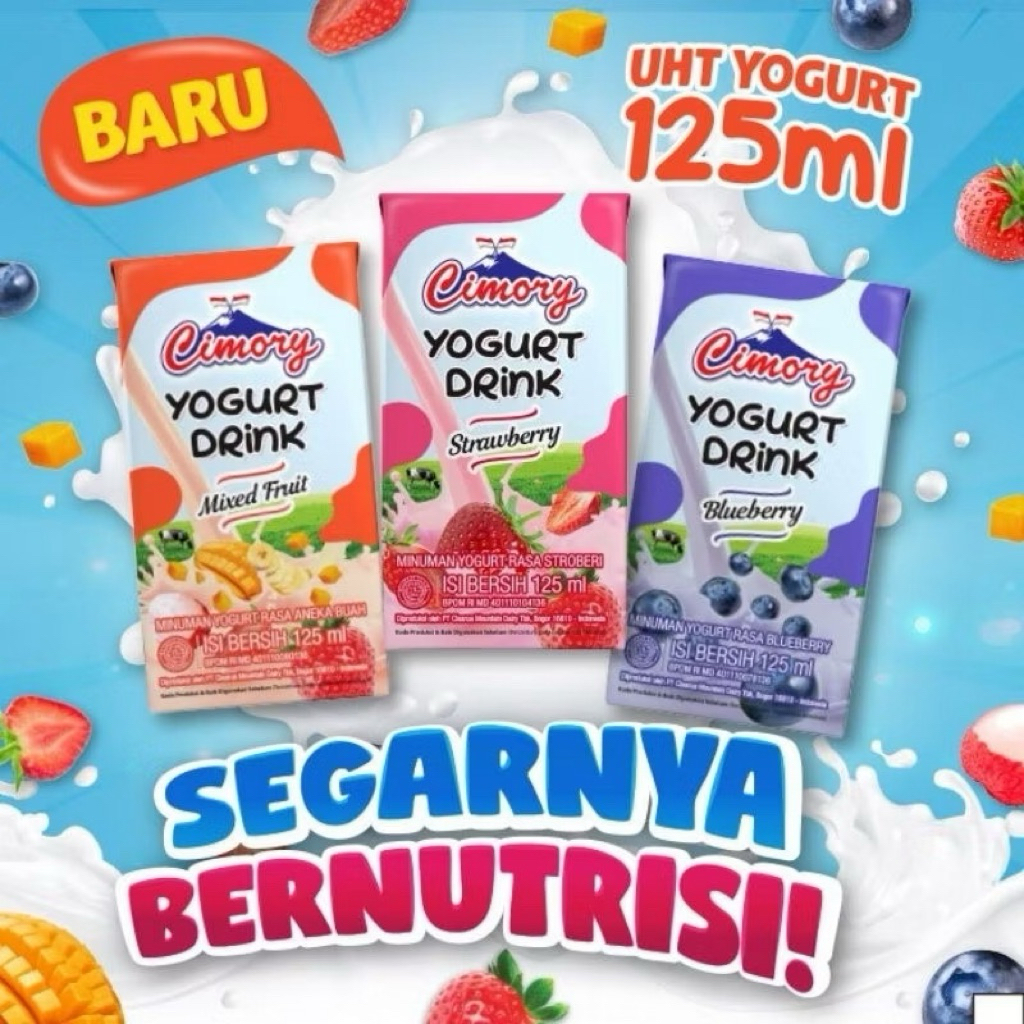 1Dus Susu Cimory Yougurt 125Ml