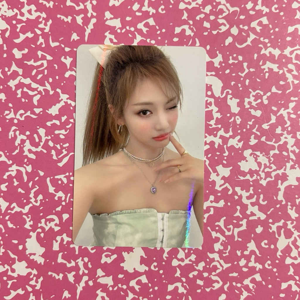 Official Photocard PC aespa Ningning SG22 SG 2022 Season’s Greeting Tuspi Tusuk Pipi
