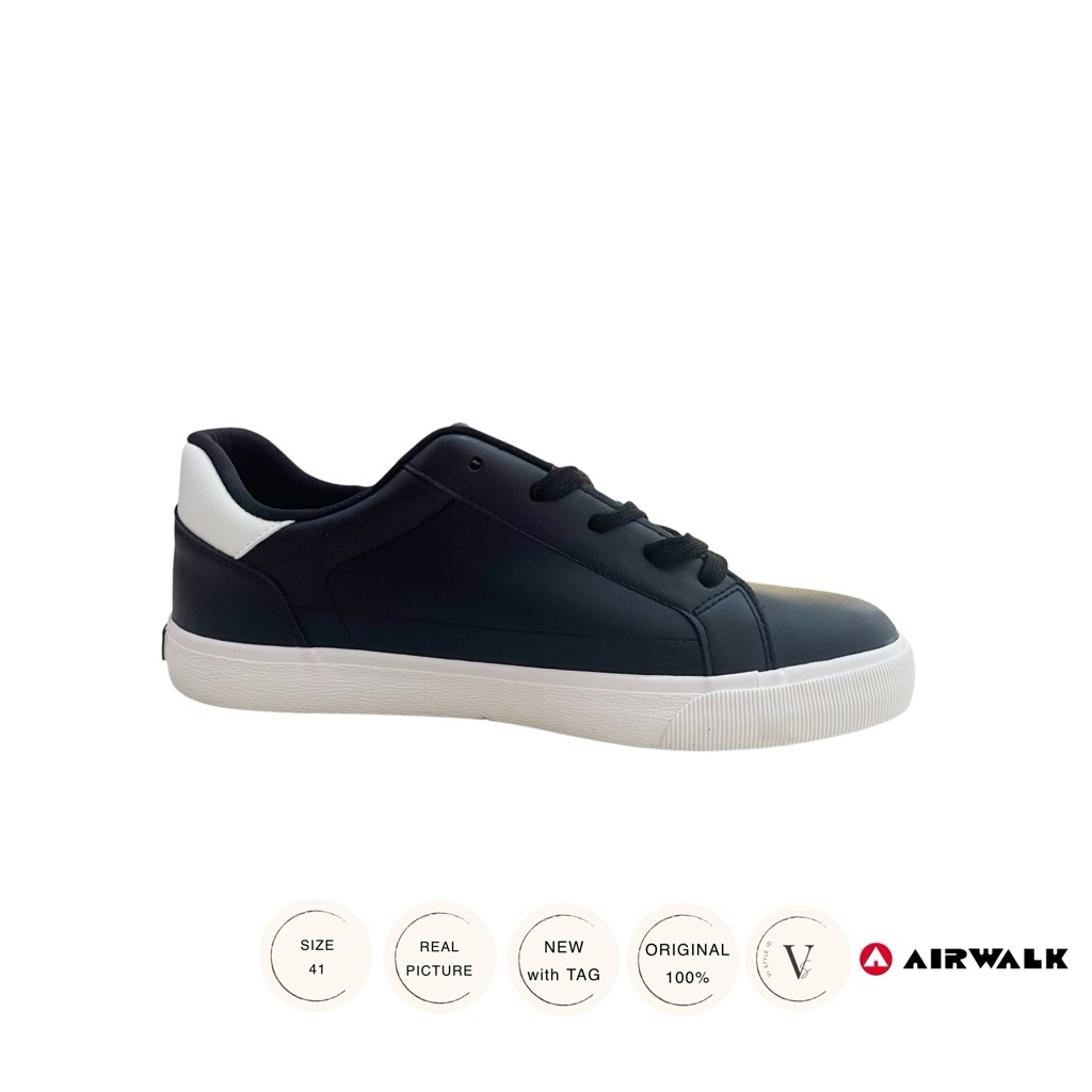 Airwalk Shoes  Sepatu Pria Hitam Sepatu Airwalk Original 100%