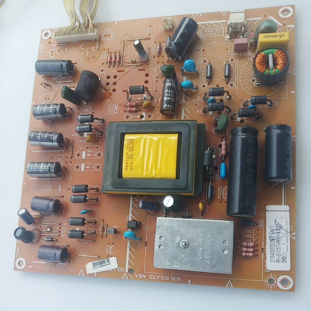 PSU tv led Polytron PLD 43S863 POWER SUPLAI TV LED POLYTRON PLD43S863
