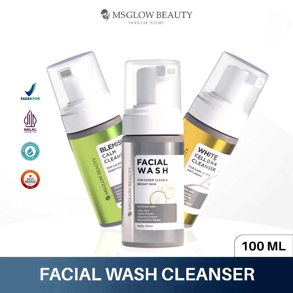 MEMEY | MS GLOW Facial Wash 100ml