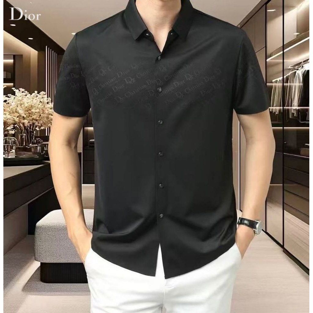 KEMEJA PENDEK PRIA BRANDED 0102