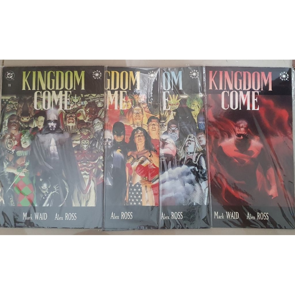 Komik DC Kingdom Come #1-4, sell as set, Alex Ross