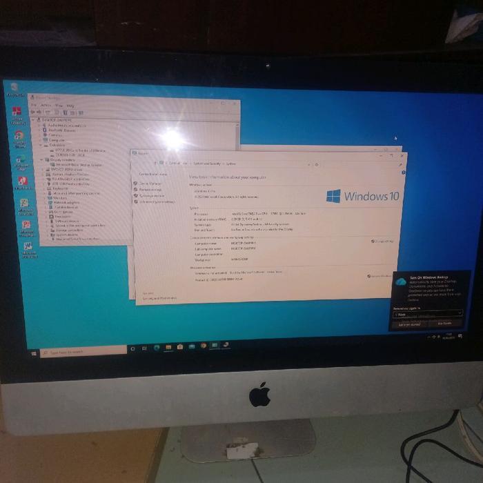 Apple iMac 21.5 Late 2009 A1311 - RAM 8GB - SSD 128GB - Mac Murah Siap Pakai