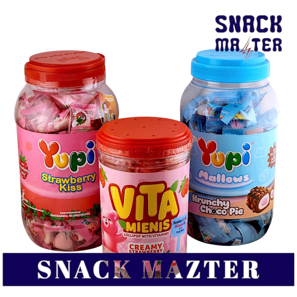 Yupi Toples Strawberry Kiss / Bolicious MIX - Netto 300gr