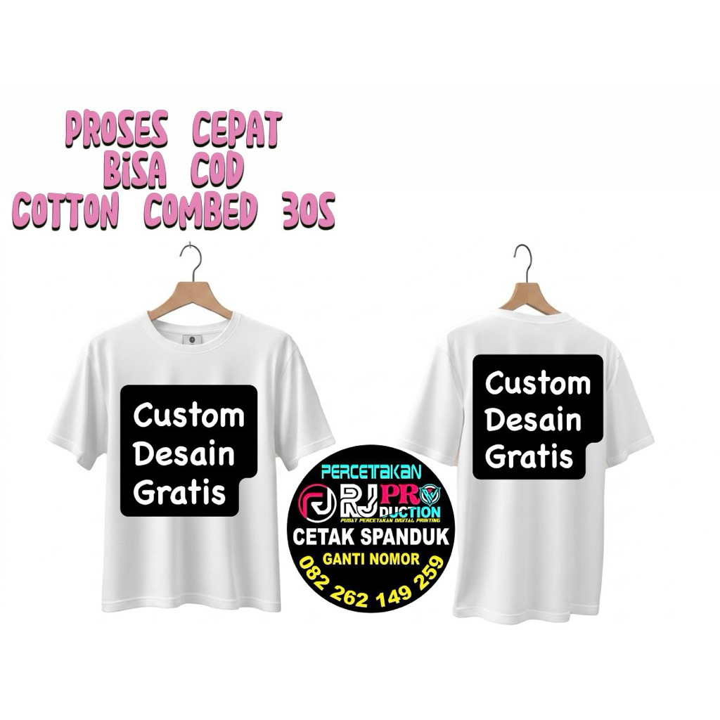 kaos Custom komunitas/kaos seragam piknik/kaos seragam kelas/kaos MBG