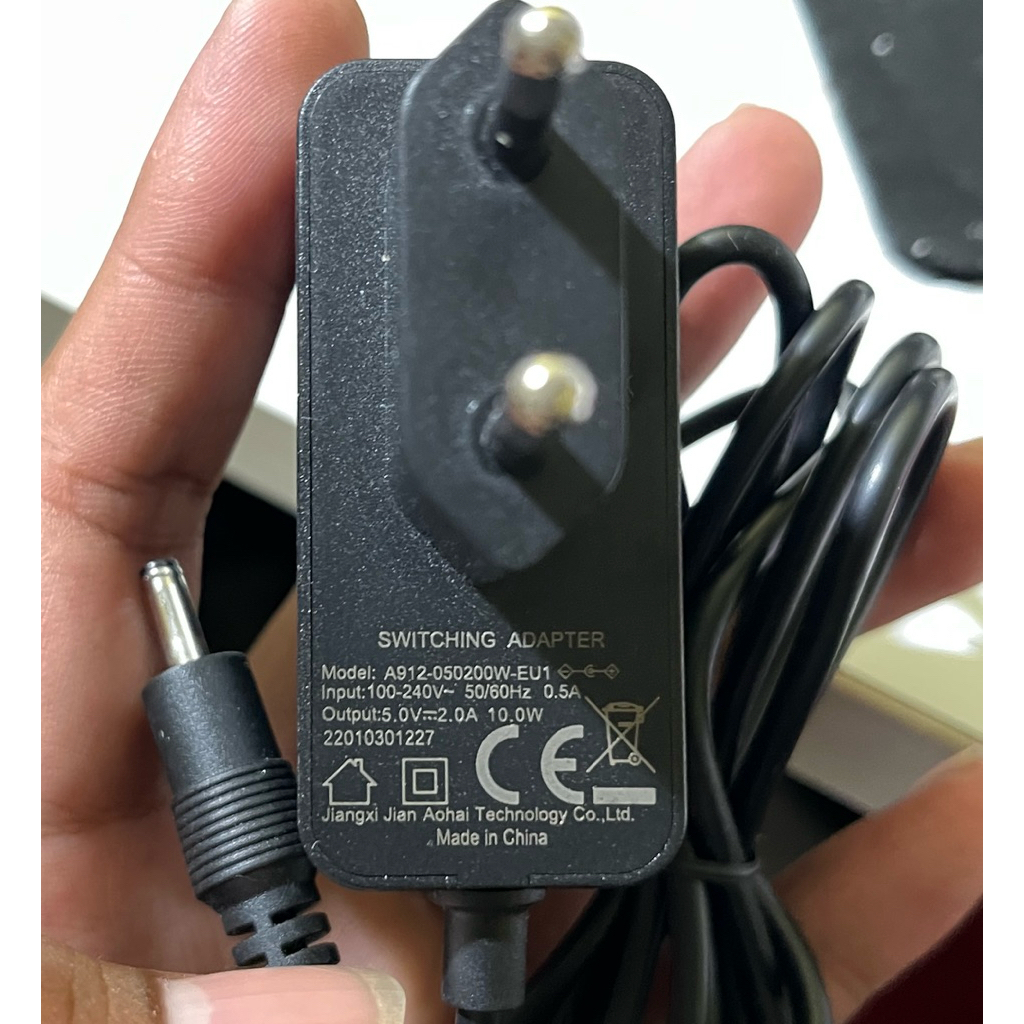 Adaptor 5V 2A Jack Kecil 3.5mm Adaptor 5Volt 2Amper