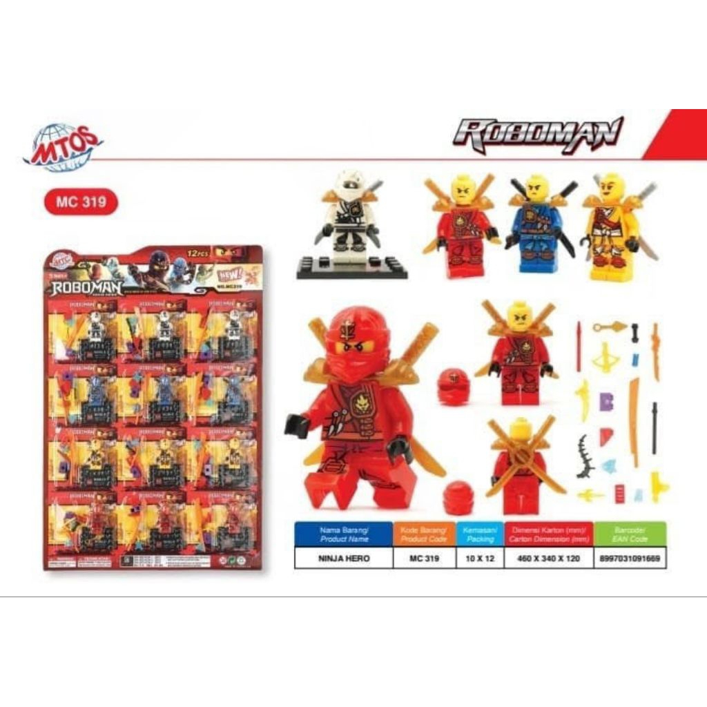 Roboman Ninja Hero MC 319