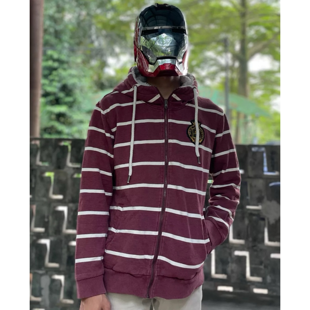 Edwin stripe zipper hoodie vintage Original