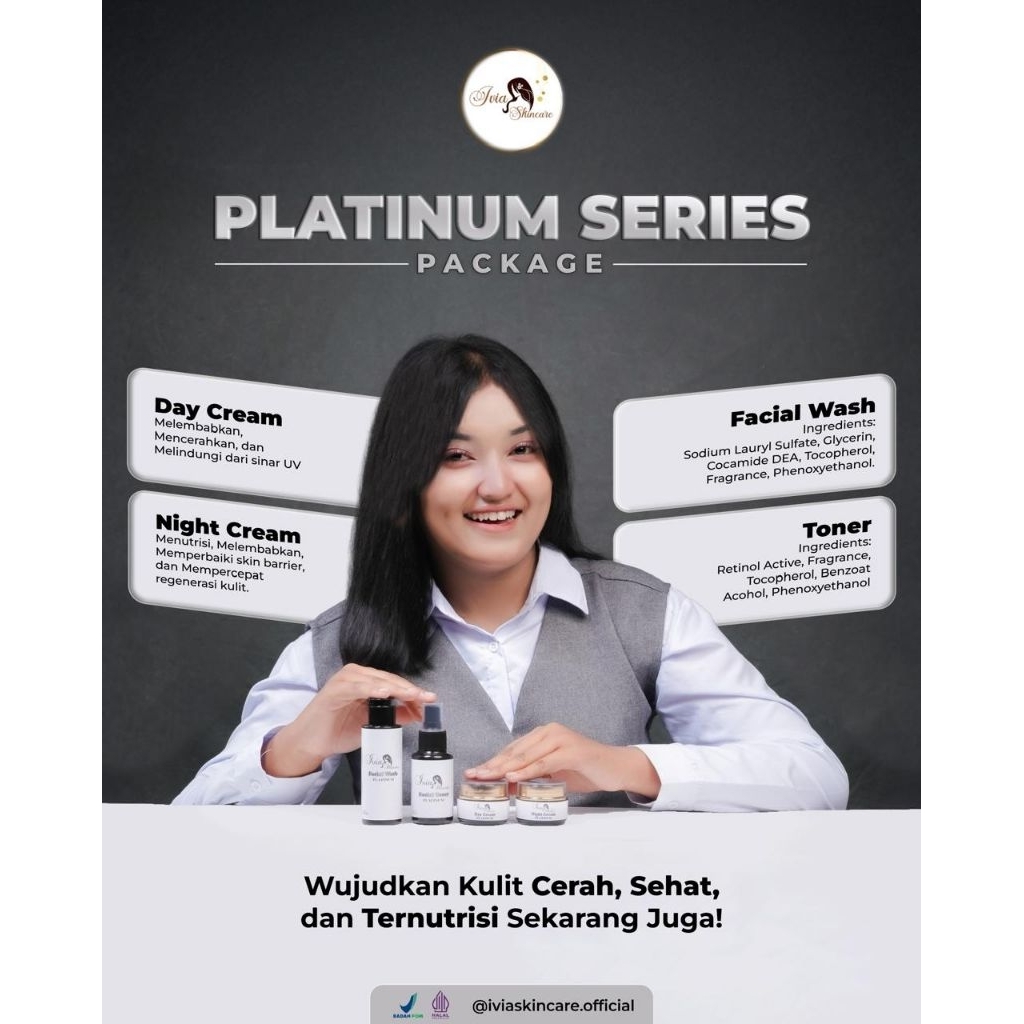 IVIA SKINCARE PAKET SILVER