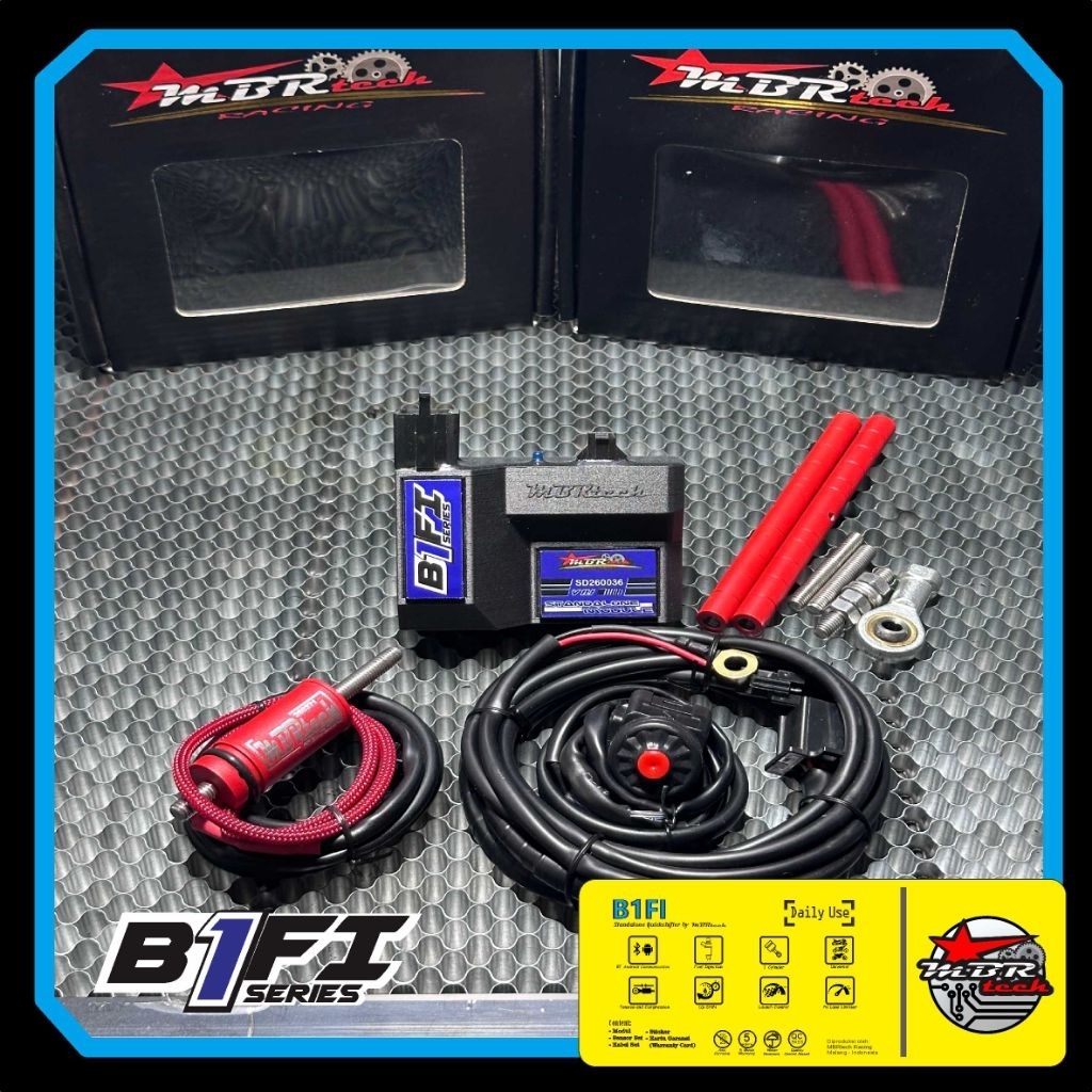 Quickshifter MBRtech Mbr teck otomatis perpindahan gigi B1CDI B1FI Launch Control & Pit Lane Limitte