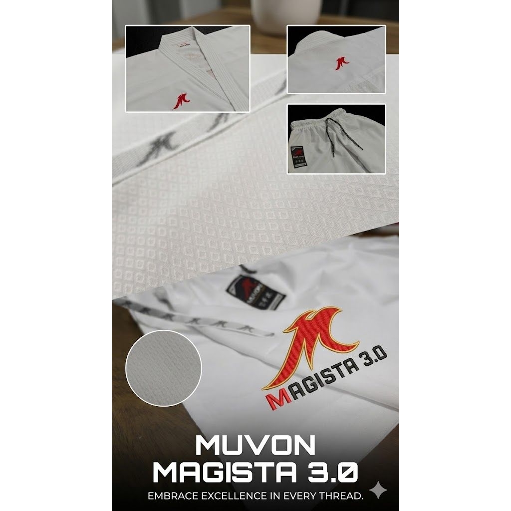Baju Karate KARATE Gi NEW MAGISTA 3.0 Muvon KUMITE tokobajubeladiri