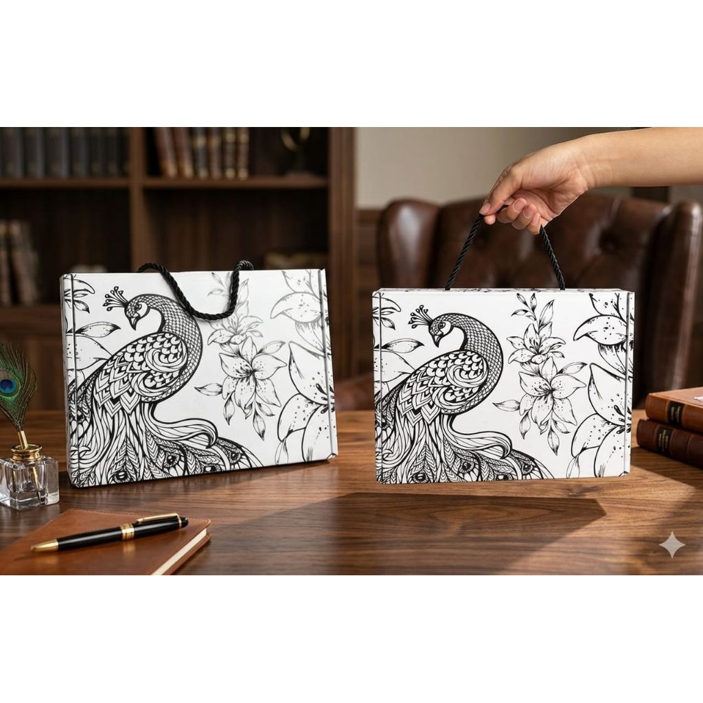 Box Kado Corak Premium / Kotak Kado / Box Tebal