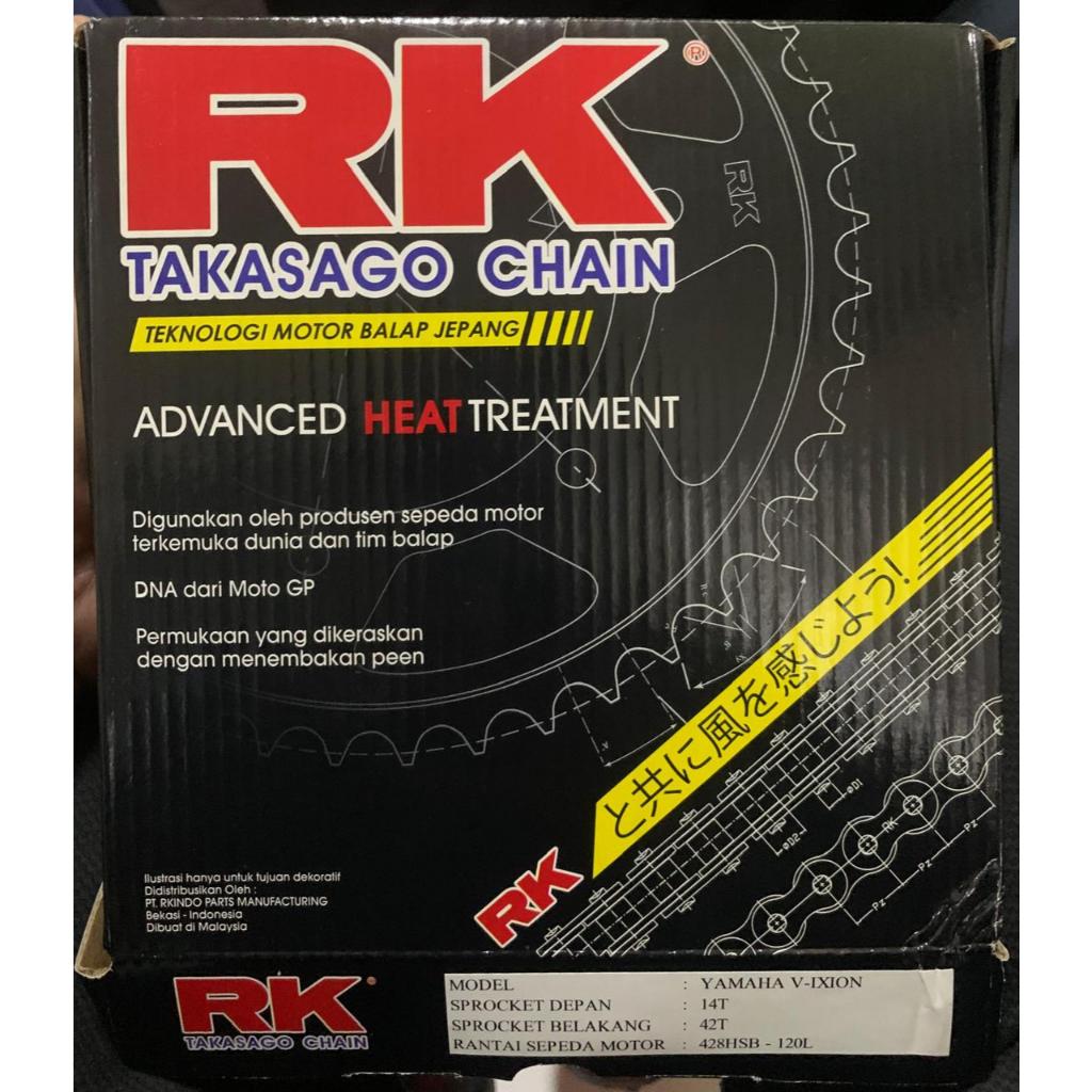 RK TAKASAGO CHAIN KIT Y.005A -  VEGA ZR (420-108L, 15T, 40T)