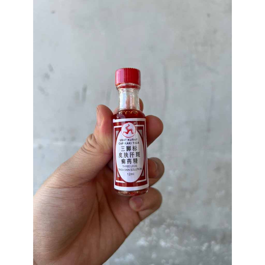 OBAT KURAP CAP KAKI TIGA ORIGINAL MALAYSIA - OBAT PANU - OBAT GATAL - KRIM GATAL - OBAT KULIT - OBAT
