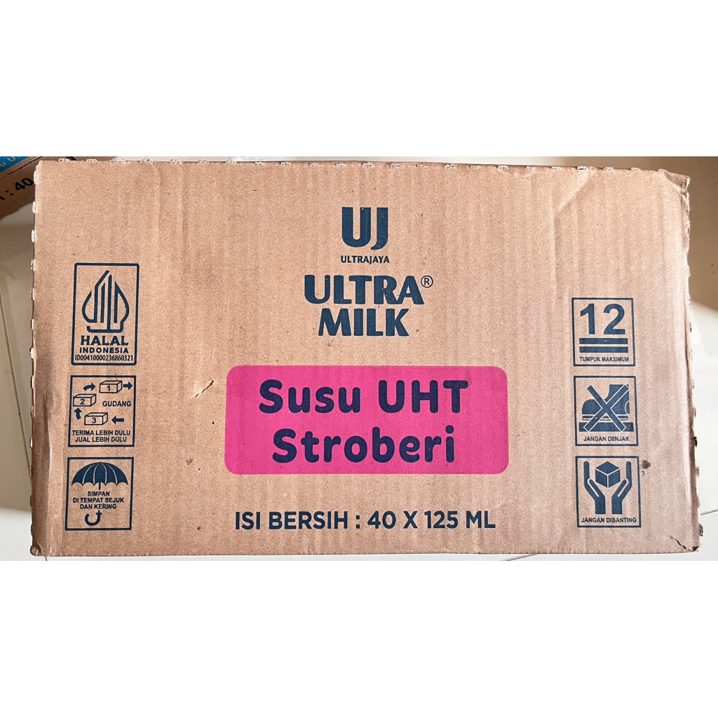 Ultramilk 125ml rasa strawberry