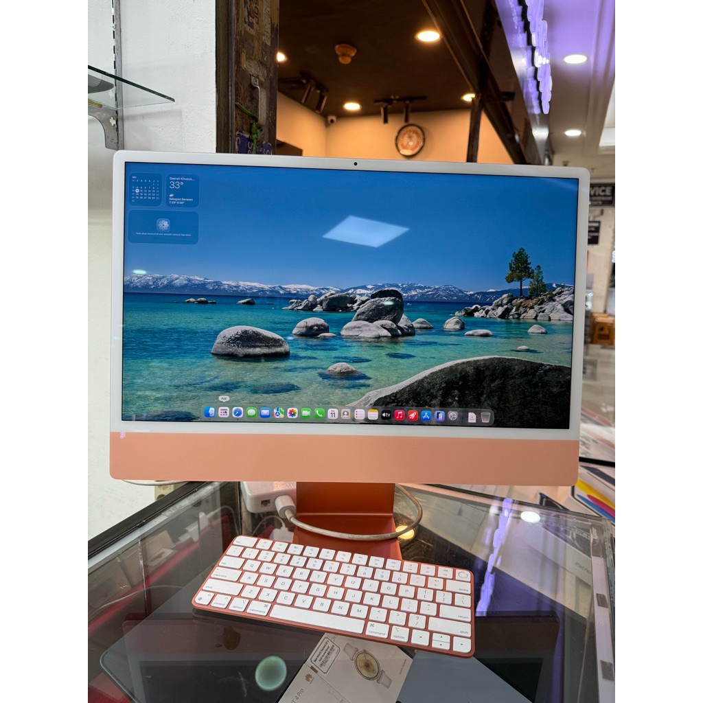 Apple iMac M1 24 inchi 8GB/256GB ex Garansi Resmi iBox Second Original