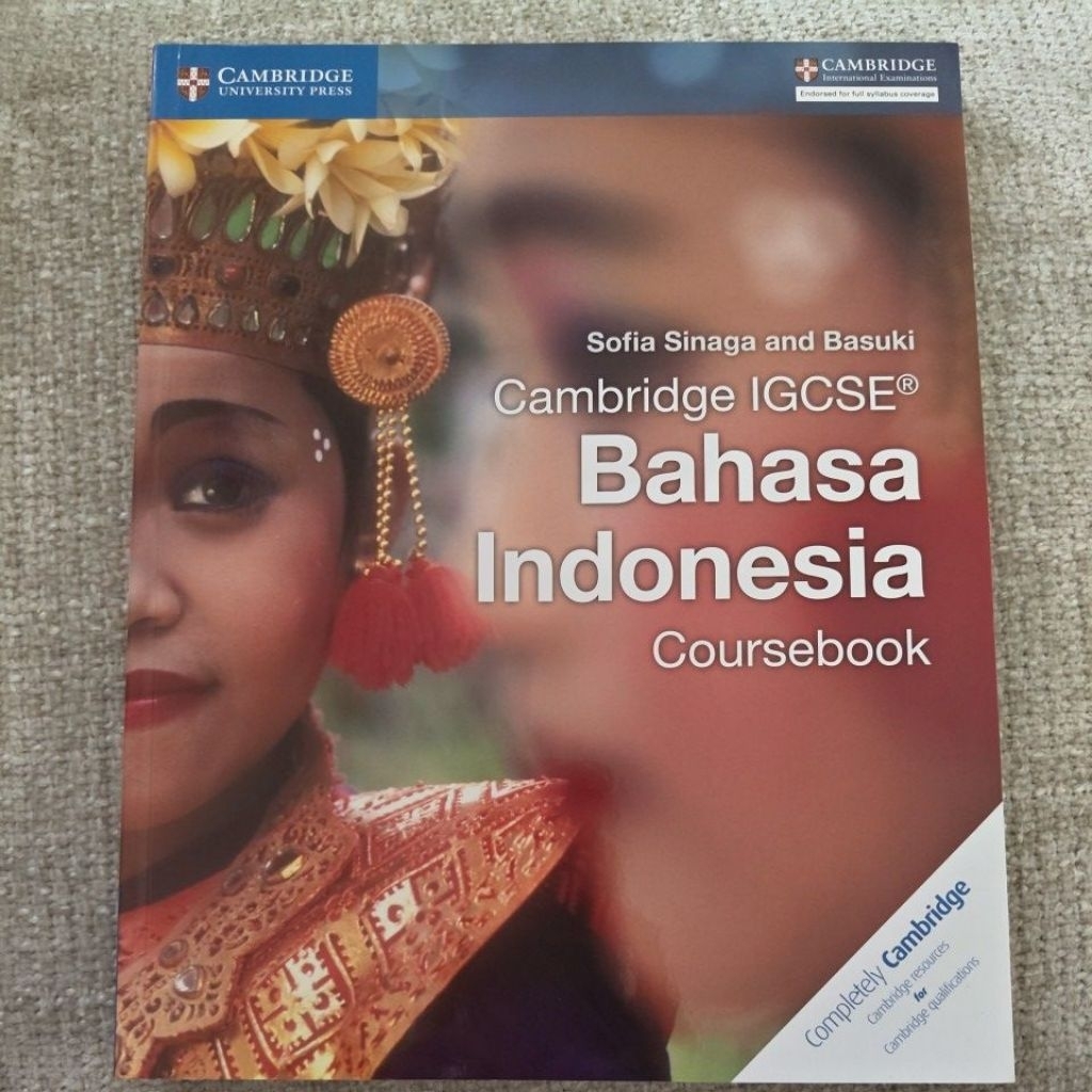 (NEW) Cambridge IGCSE Bahasa Indonesia course book ISBN 9781316600054