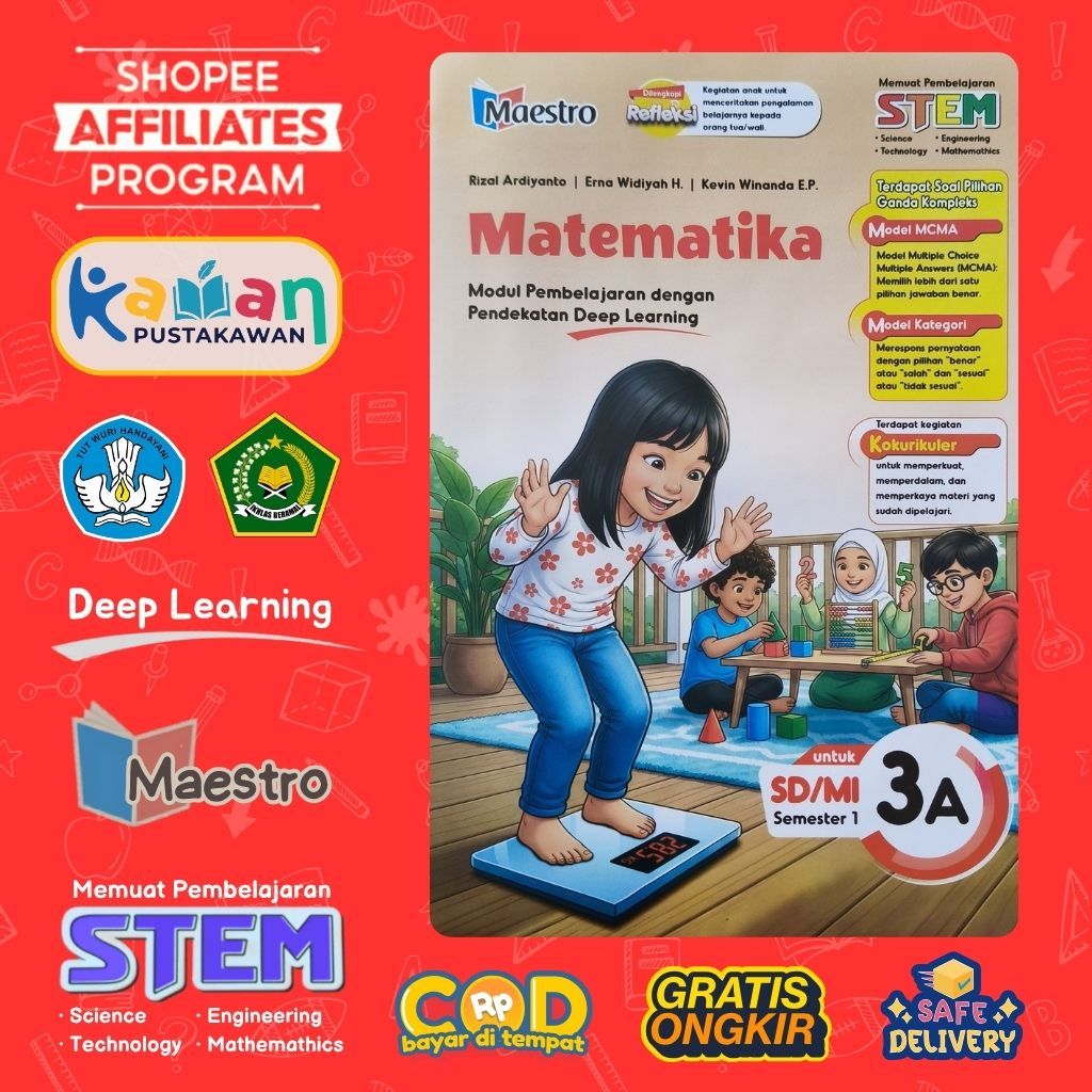 Maestro Matematika Kelas 3 SD/MI Modul Ajar