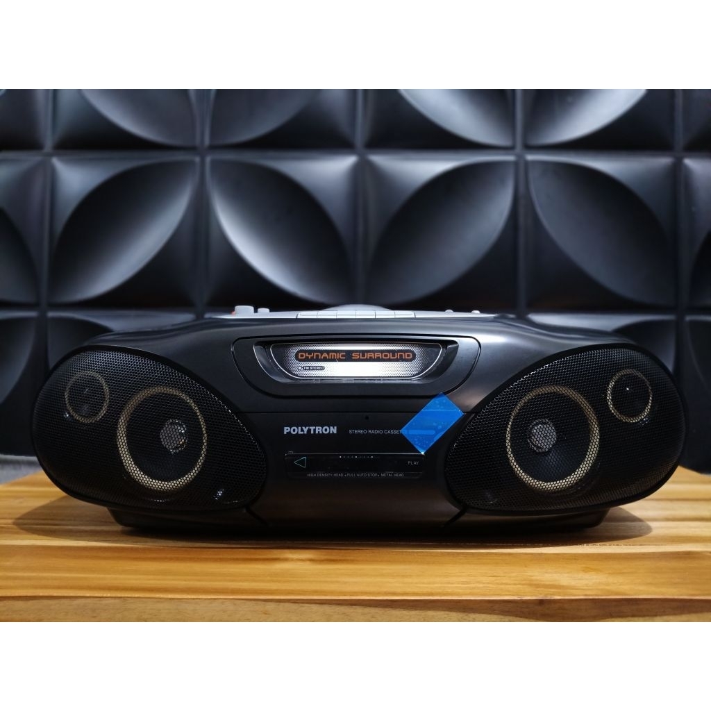 Compo Polytron PSC 722FM Dynamic Cassette Radio Baru