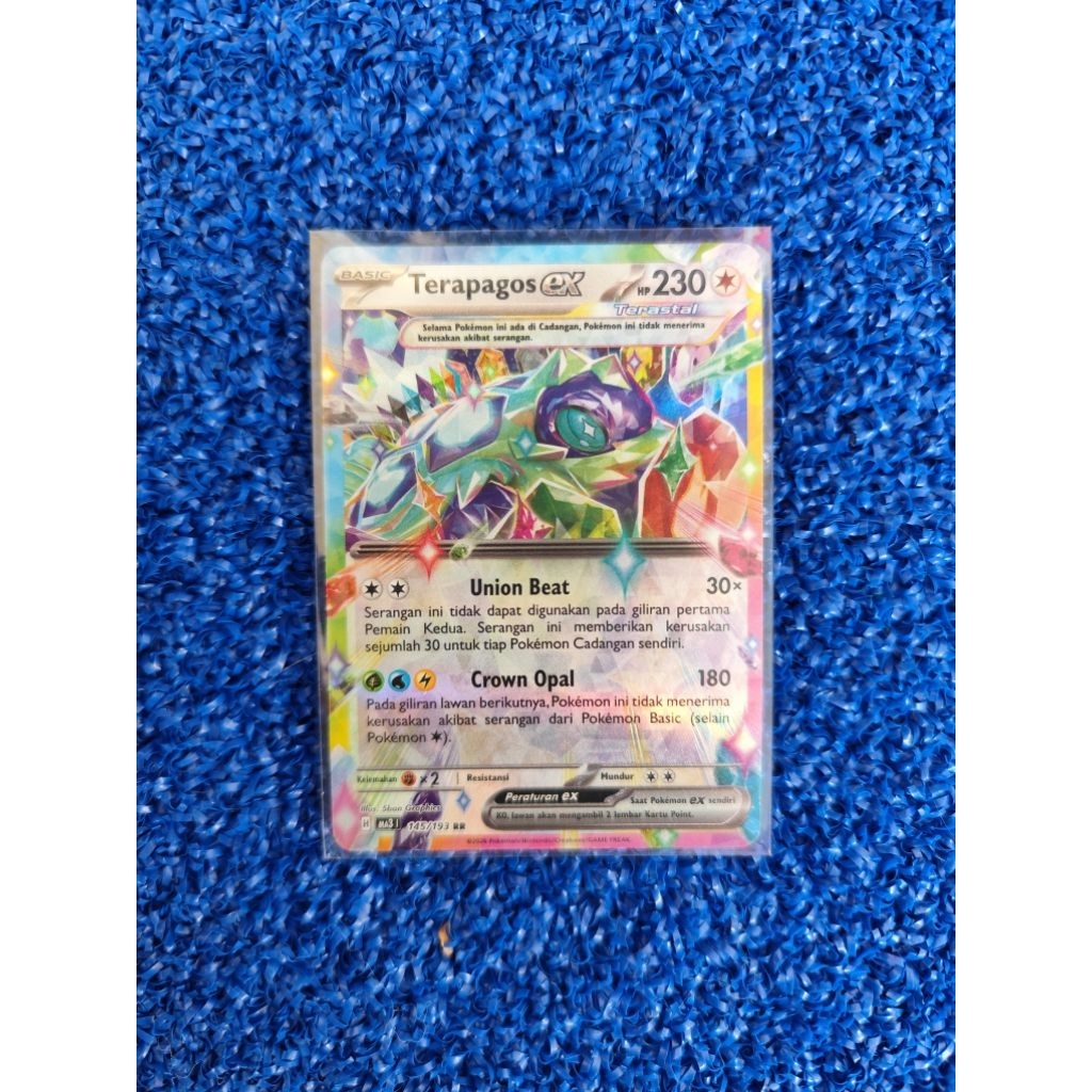 Terapagos ex 145/193 RR - Kartu Pokemon Indonesia