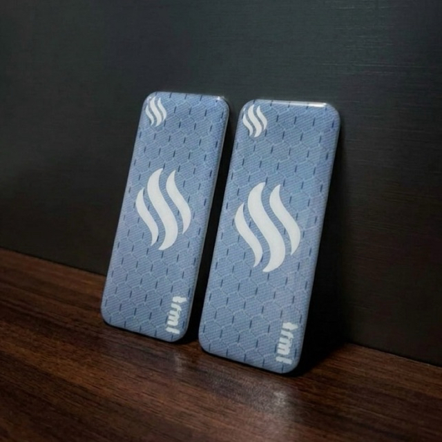 (Po) Printing Akrilik Uv Panel for T99 Motif Blue-White Hiasan Backdoor