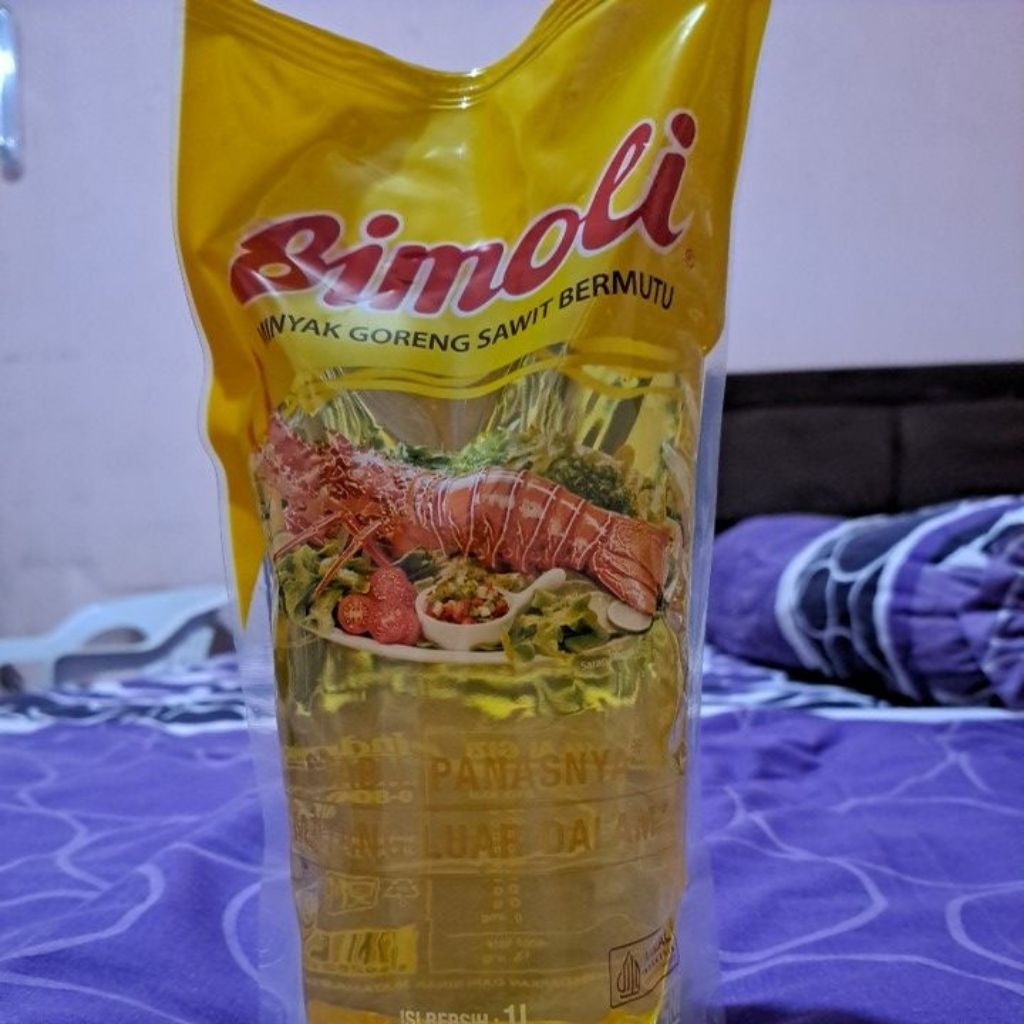 Minyak Goreng Bimoli 1 Liter Kemasan Pouch