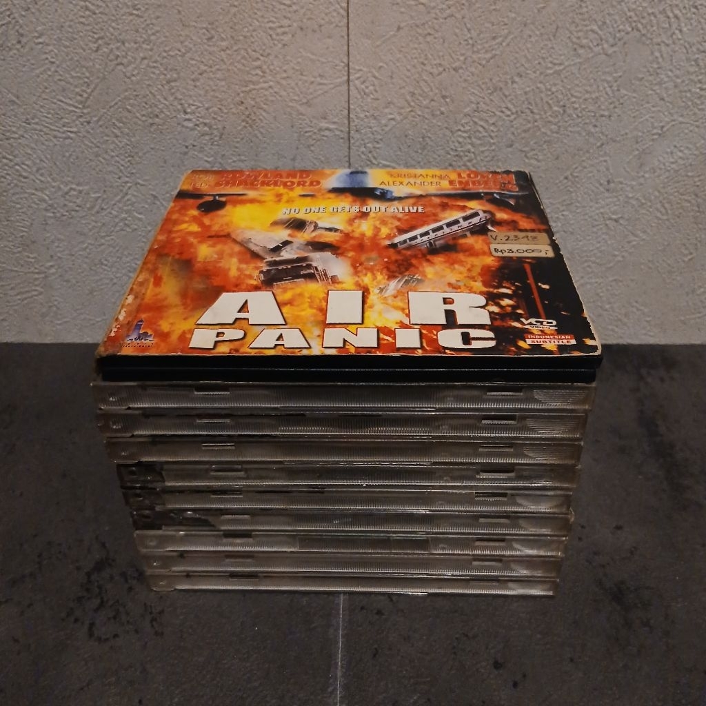 kaset vcd film barat original berbagai judul dan genre