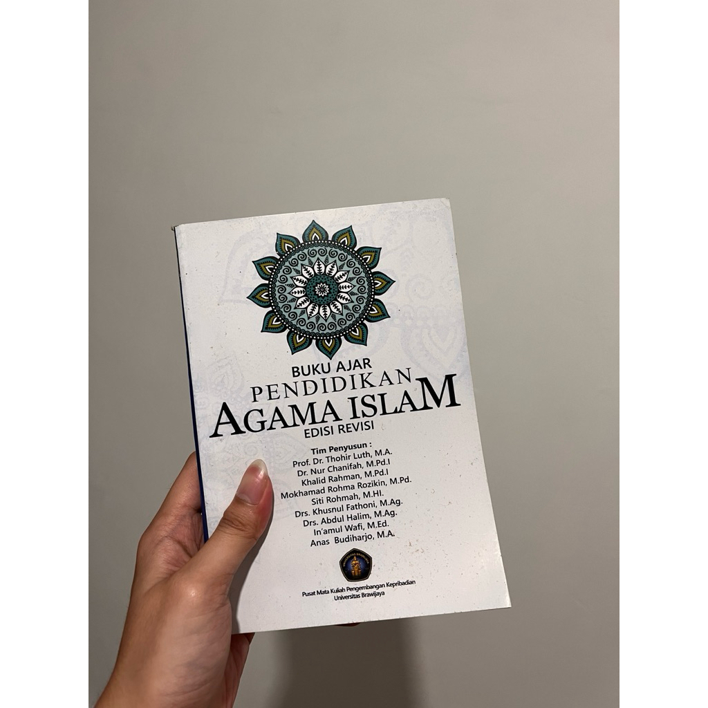 buku ajar pendidikan agama islam edisi revisi ub