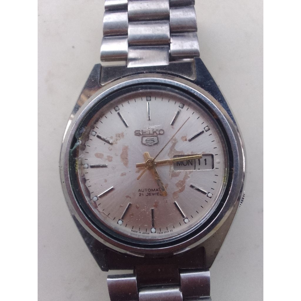 bahan jam tangan saiko5 automatic hidup