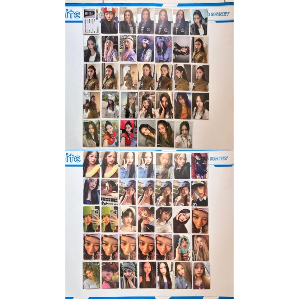 [READY STOCK] wts sell  aab pc photocard newjeans njz minji hanni danielle haerin hyein season greet