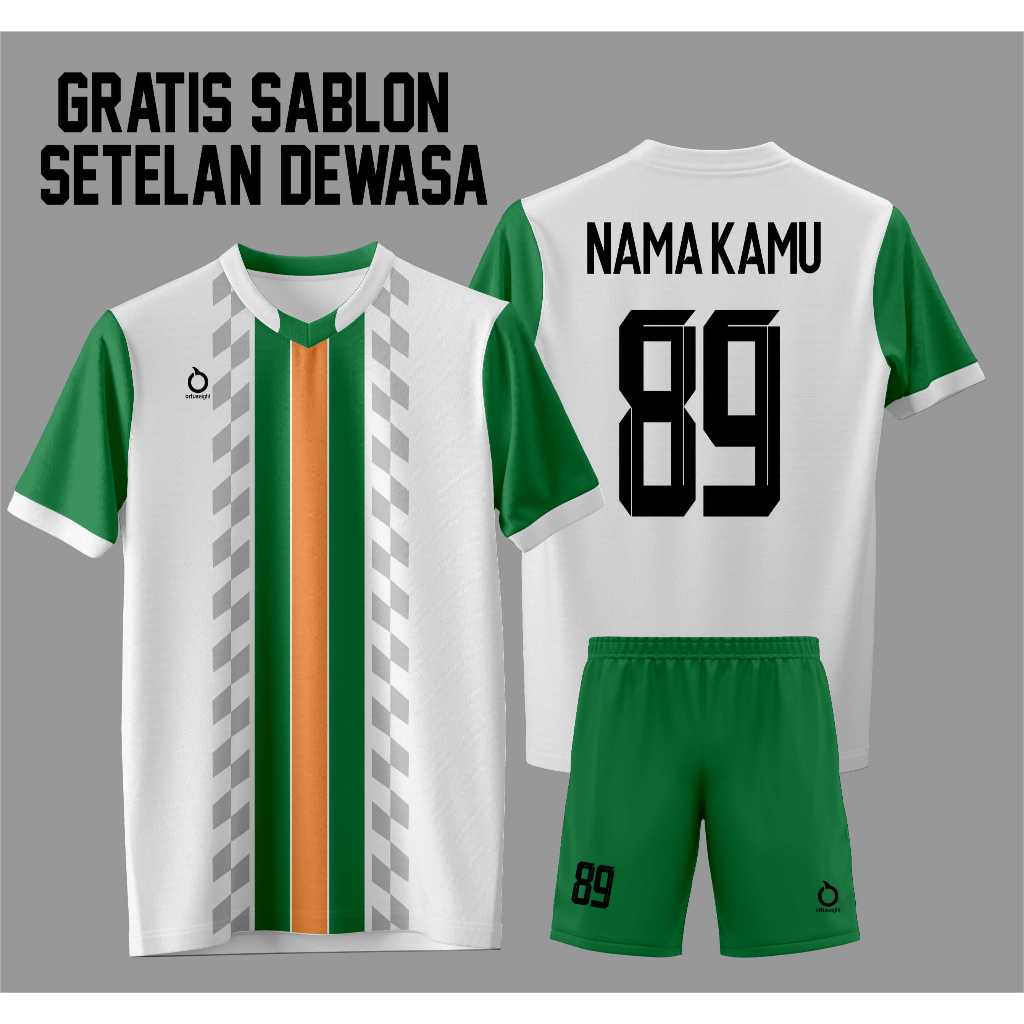 GRATIS SABLON JERSEY FUTSAL/JERSEY BADMINTON/JERSEY BOLA/DEWASA COWO CEWE