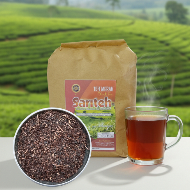 Teh Hitam Kasar Premium / Teh Tubruk Tradisional - SariTeh [1kg]
