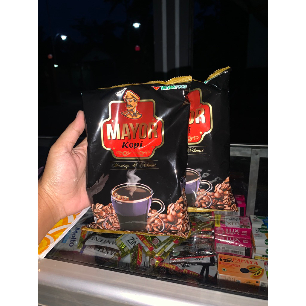 KOPI BUBUK MAYOR , KOPI BUBUK HITAM MAYOR