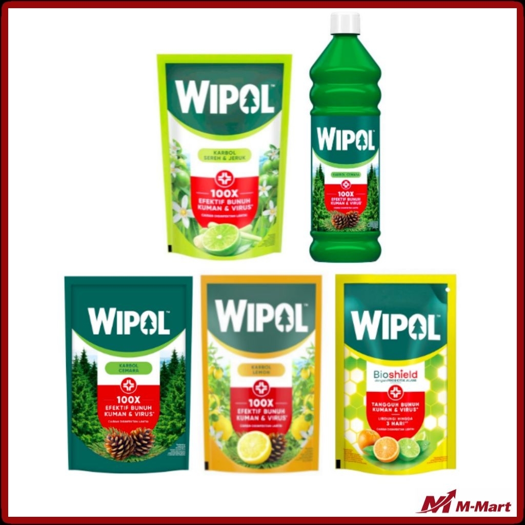 Wipol Karbol Pouch & Botol