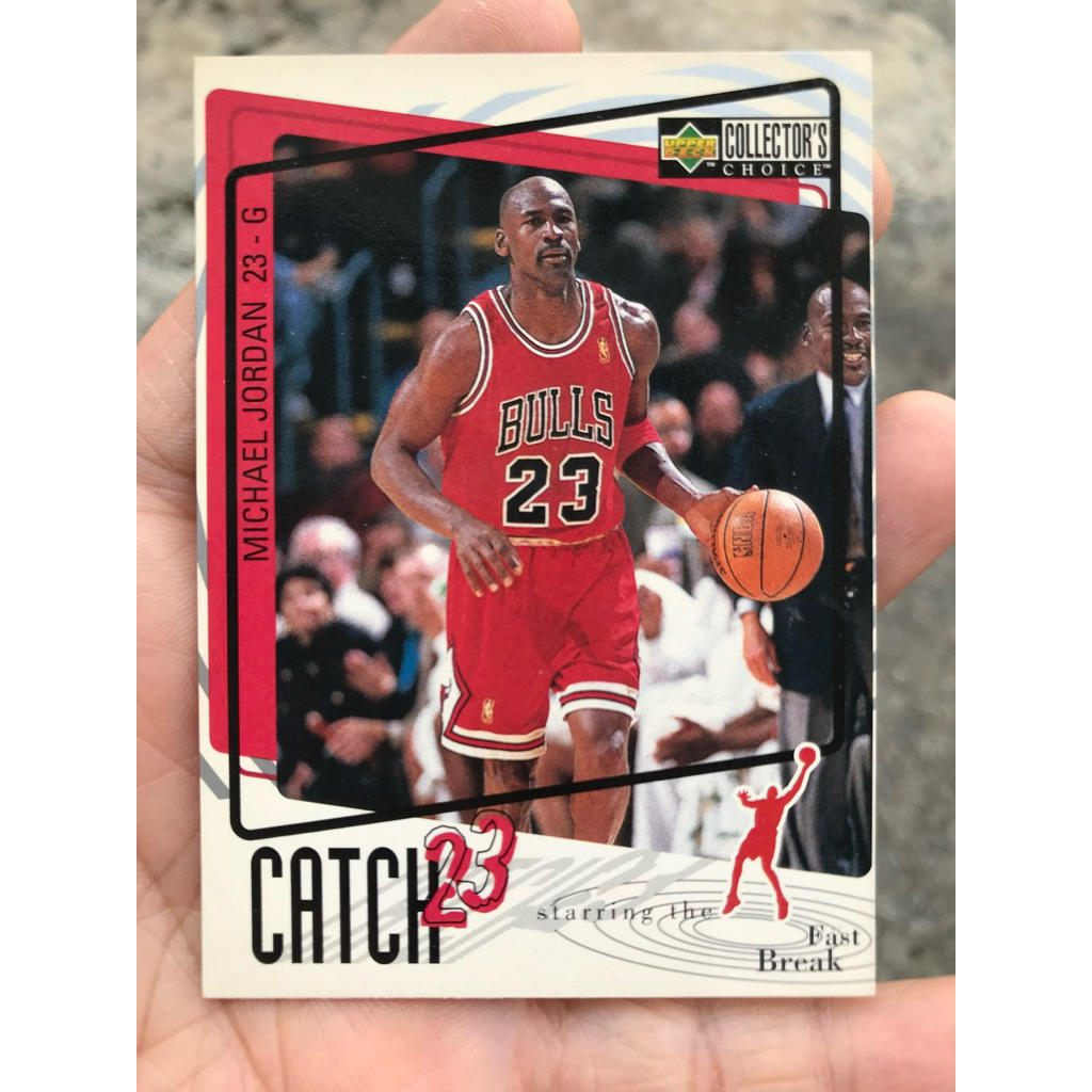 MICHAEL JORDAN KARTU NBA BASKET BALL COLLECTORS CHOICE 1997