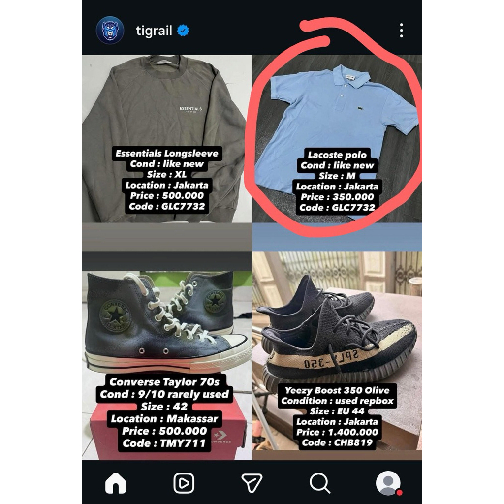 lacoste polo 2 pcs bekas