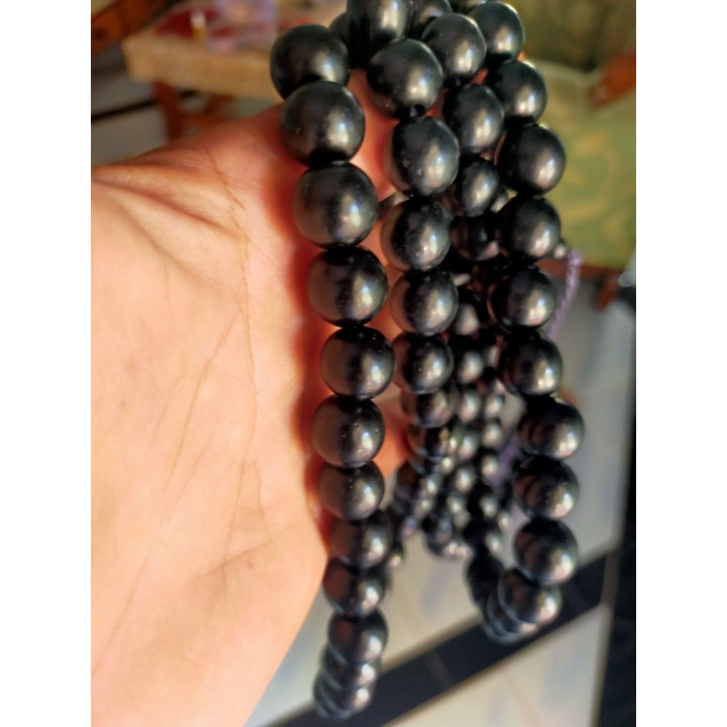 tasbih jumbo kokka jawa hitam tasbih 99butir