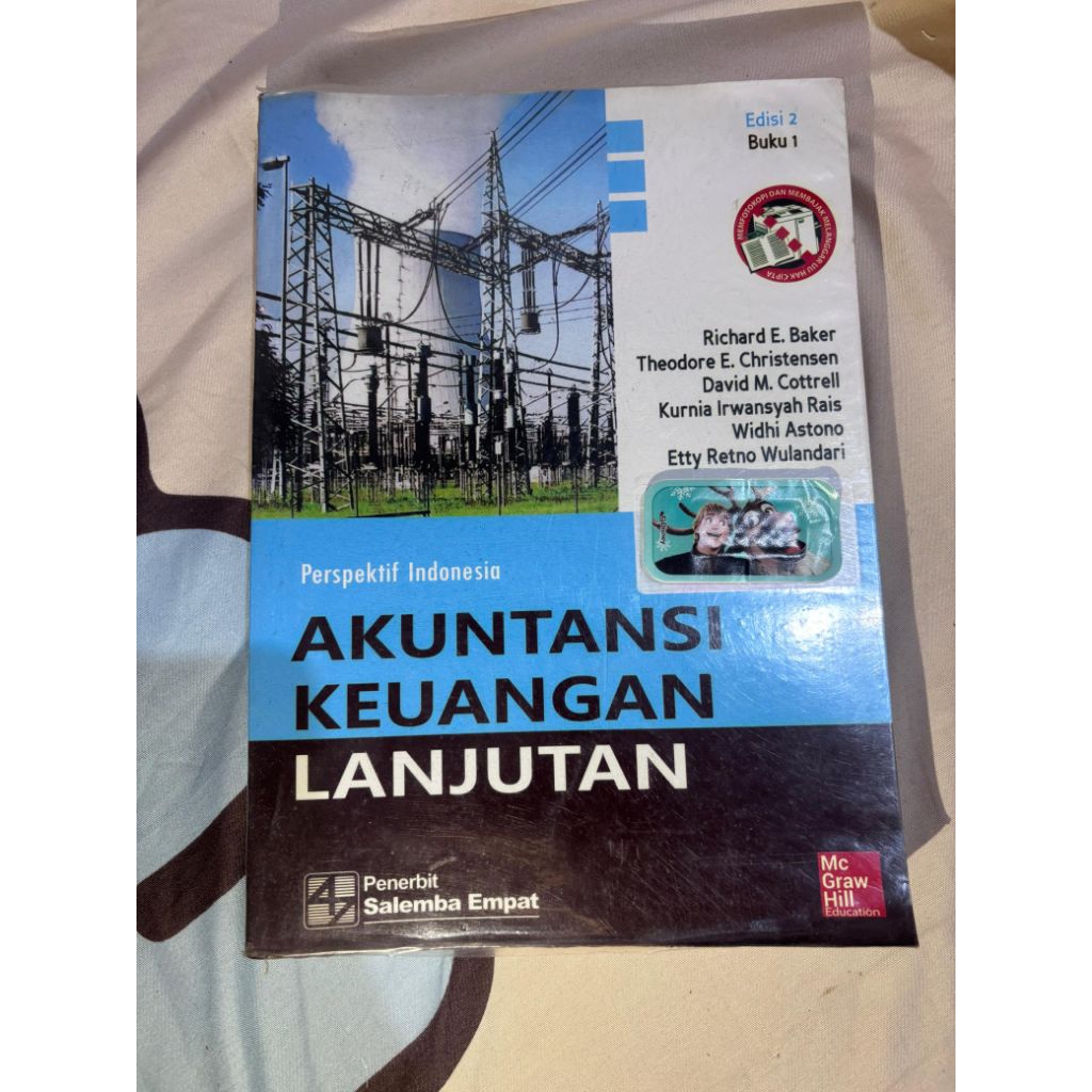 Akuntansi Keuangan Lanjutan (Prespektif Indonesia) - Baker, dll (preloved)